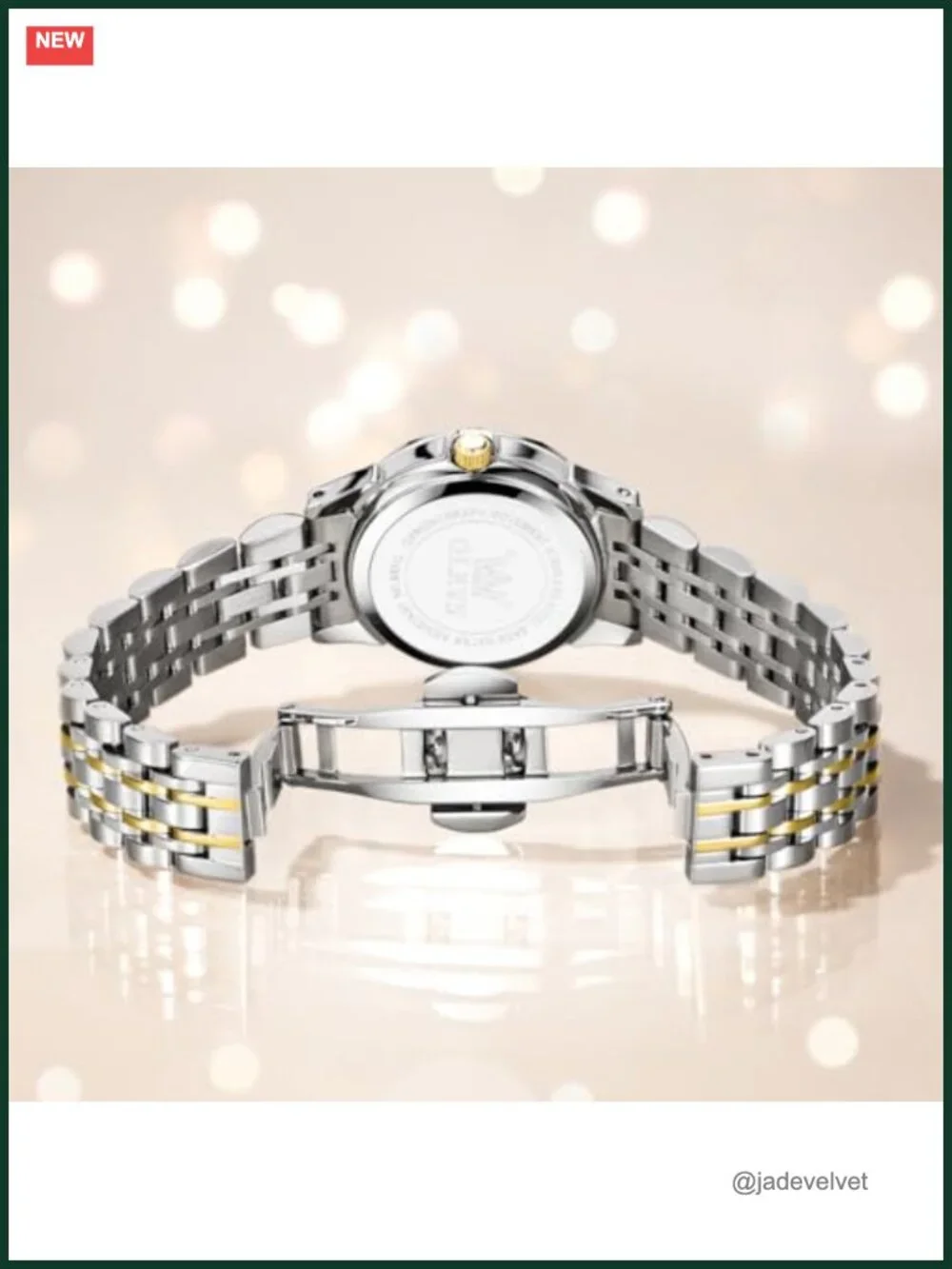 Luxury Petite Stainless Steel Women's Watch Quartz Luminous Elegant Waterproof